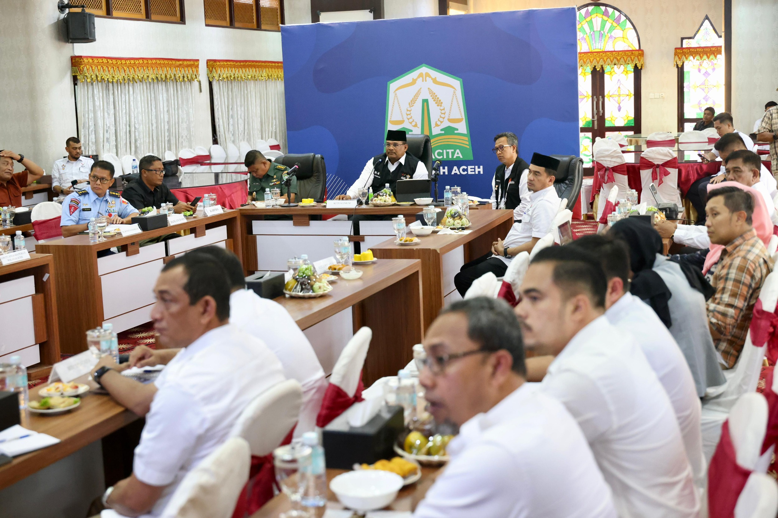 Pj Gubernur Safrizal Mengikuti Rapat Persiapan Kunjungan Presiden RI untuk Pembukaan PON XXI Aceh-Sumut 2024