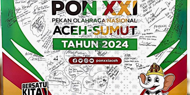 Kontingen PON XXI Sampaikan Apresiasi dan Terima Kasih kepada Tuan Rumah Aceh