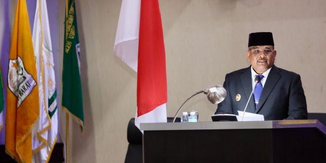 Penjabat Gubernur Safrizal Sampaikan Pendapat Terkait Enam Rancangan Qanun Aceh Prioritas 2024