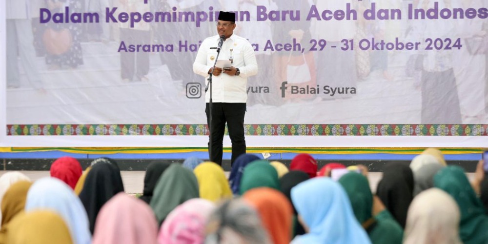 Pj Gubernur Safrizal Dorong Perempuan Aceh Berperan Aktif dalam Politik dan Pembangunan